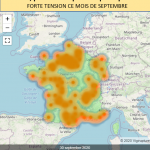 L’observatoire des ruptures sur le mois de Septembre 2020